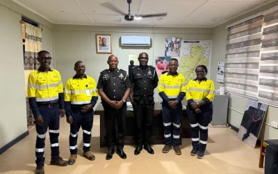 Heath Goldfields Strengthens Partnership with Ghana Police Service at Prestea–Bogoso Mine